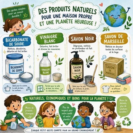 Groupe D · les produits ménagers