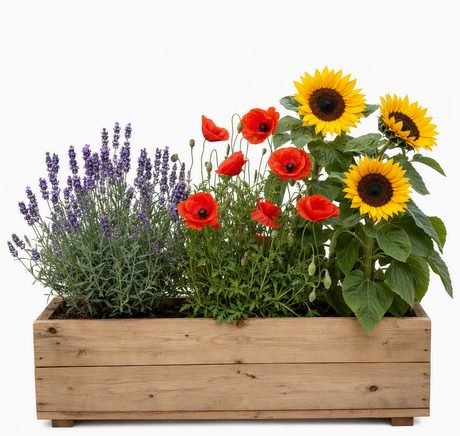Le bac à fleurs mellifères