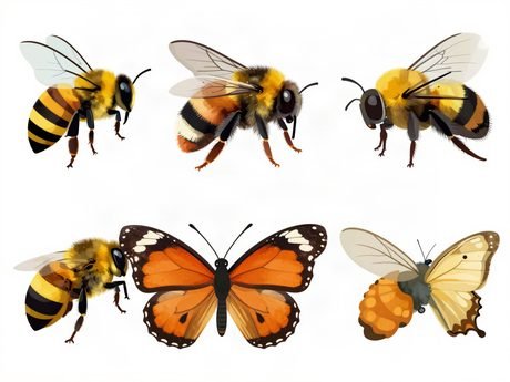 Pollinisateurs variés
