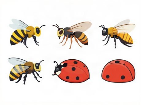Jeu de tri des insectes
