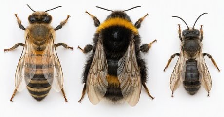 Abeille, bourdon, abeille sauvage